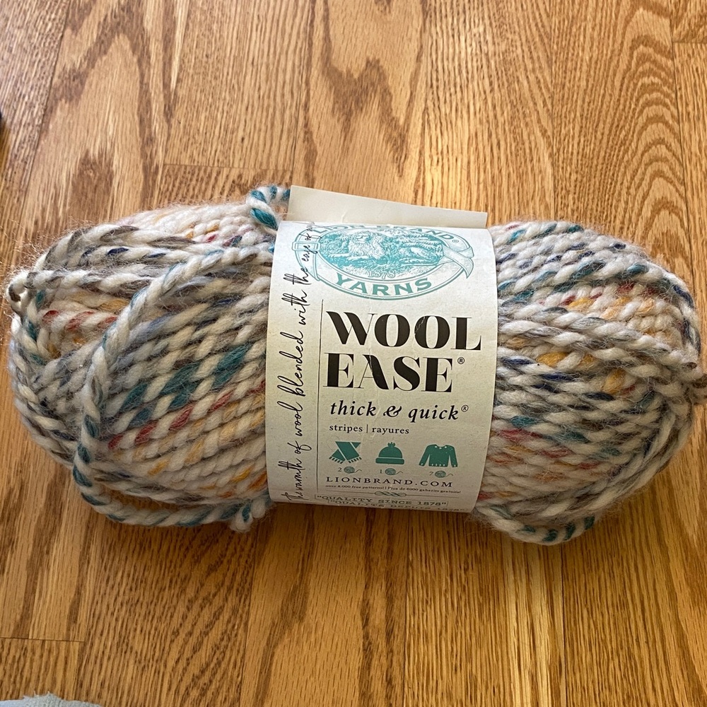 Lion Brand Yarns Wool Ease Striped 1 Skein